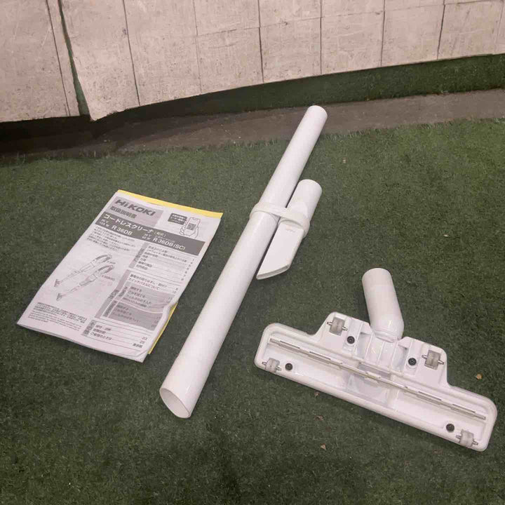 ★ハイコーキ(HIKOKI ※旧:日立工機) コードレスクリーナー R36DB(SC)(XPZ) 36V 動作確認済【川口店】