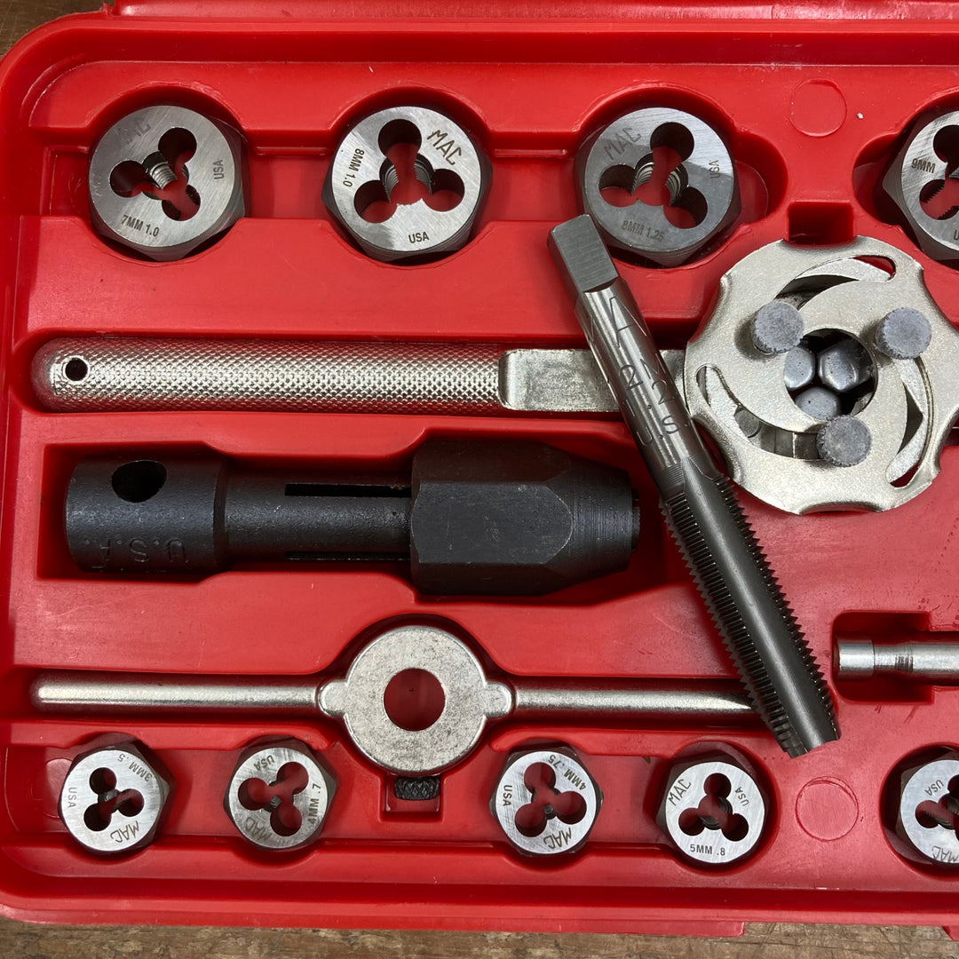 ▼マックツールズ(MACTOOLS) タップ・ダイスセット  METRIC8017TS【柏店】