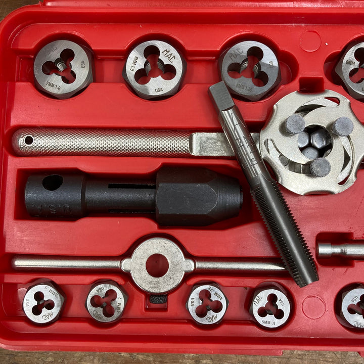 ▼マックツールズ(MACTOOLS) タップ・ダイスセット  METRIC8017TS【柏店】