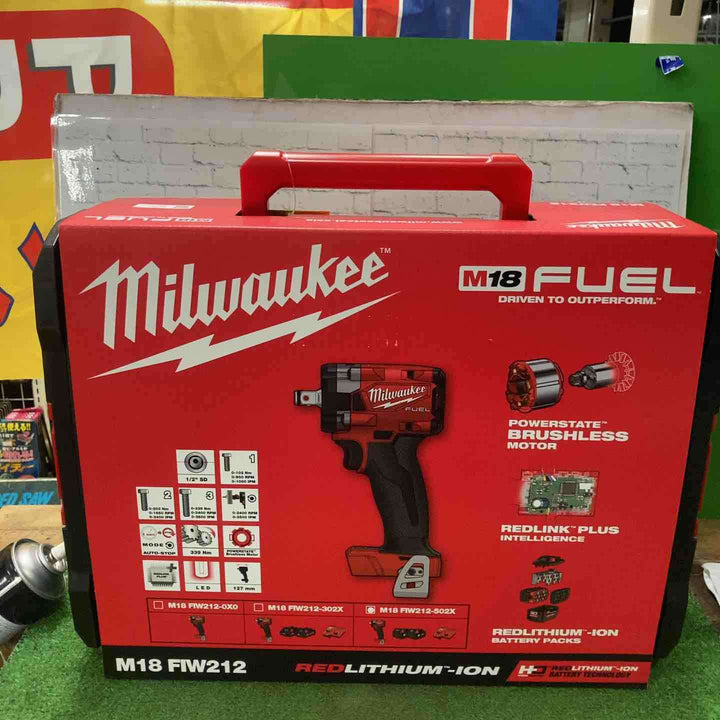 ミルウォーキーツール･ジャパン M18 FUEL 1/2インチ 340Nm インパクトレンチセット M18 FIW212-502X JP 1台【町田店】