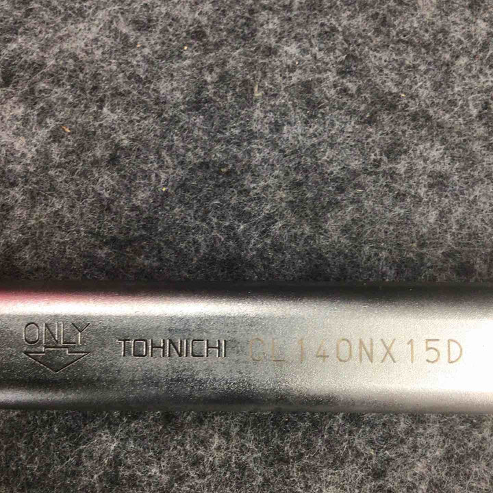 【現状品】 東日/TOHNICHI プレセット形トルクレンチ 30~140N・m CL140NX15D 【鴻巣店】