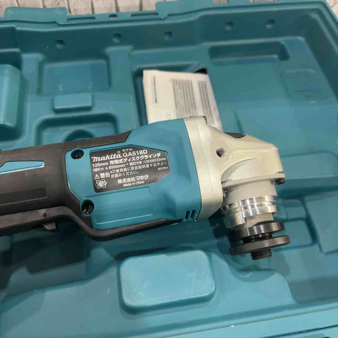 ★マキタ(makita) 125mmコードレスディスクグラインダ GA518DRGX【川口店】