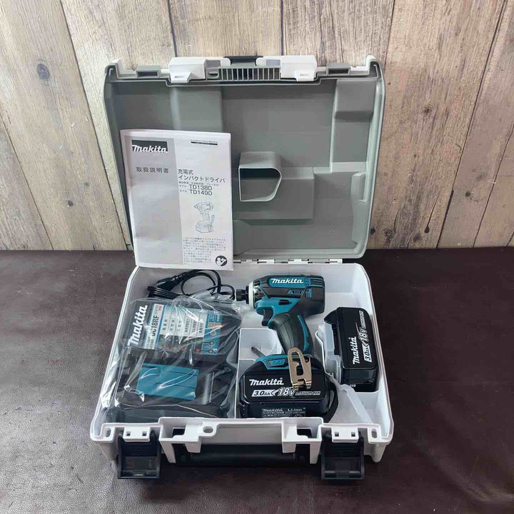 【未使用(店頭展示品)】マキタ(makita) コードレスインパクトドライバー TD149DRFX【東大和店】