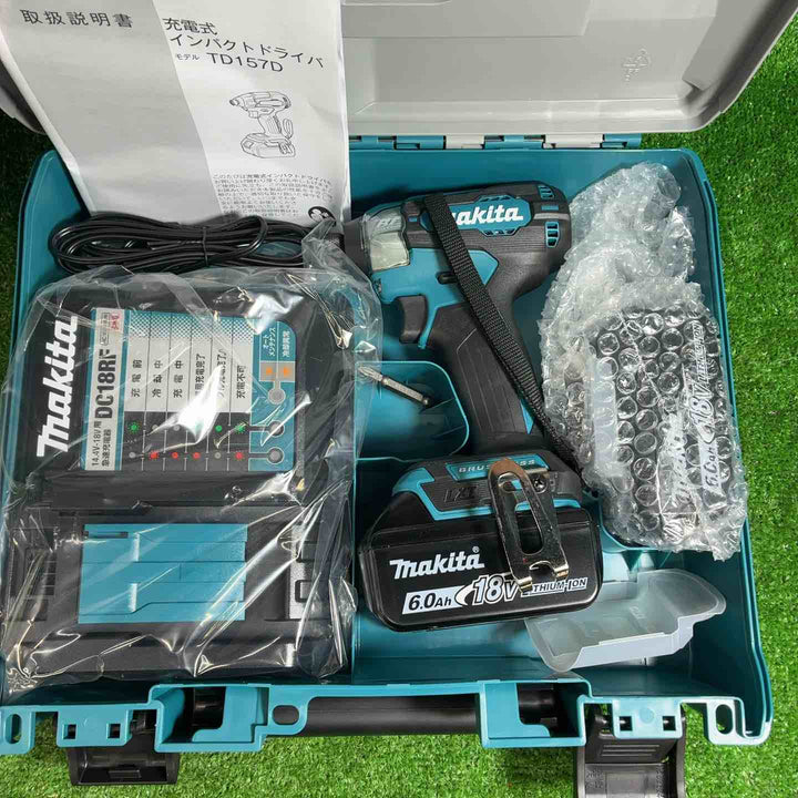 【未使用品】 マキタ (makita) コードレスインパクトドライバー TD157DRGX 【藤沢店】