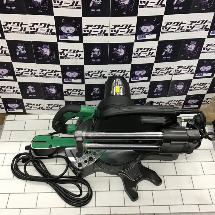 【店頭受取り限定】★ハイコーキ(HIKOKI ※旧:日立工機) 卓上スライド丸のこ C7RSHD(K)　※外箱無し　【所沢店】