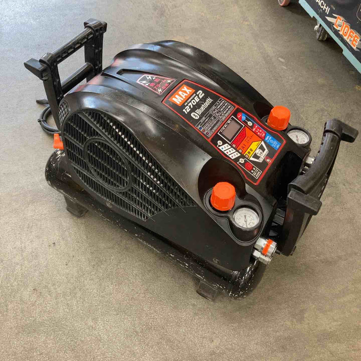 ★マックス(MAX) エアコンプレッサー AK-HH1270E2_ブラック【川崎店】
