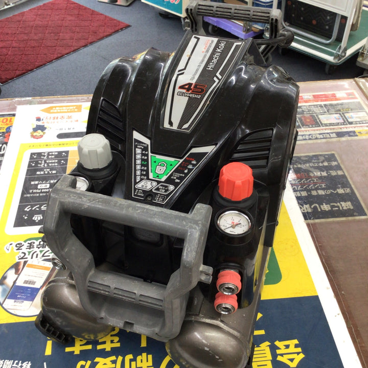 ★ハイコーキ(HIKOKI ※旧:日立工機) 常圧/高圧エアコンプレッサー EC1445H2【柏店】