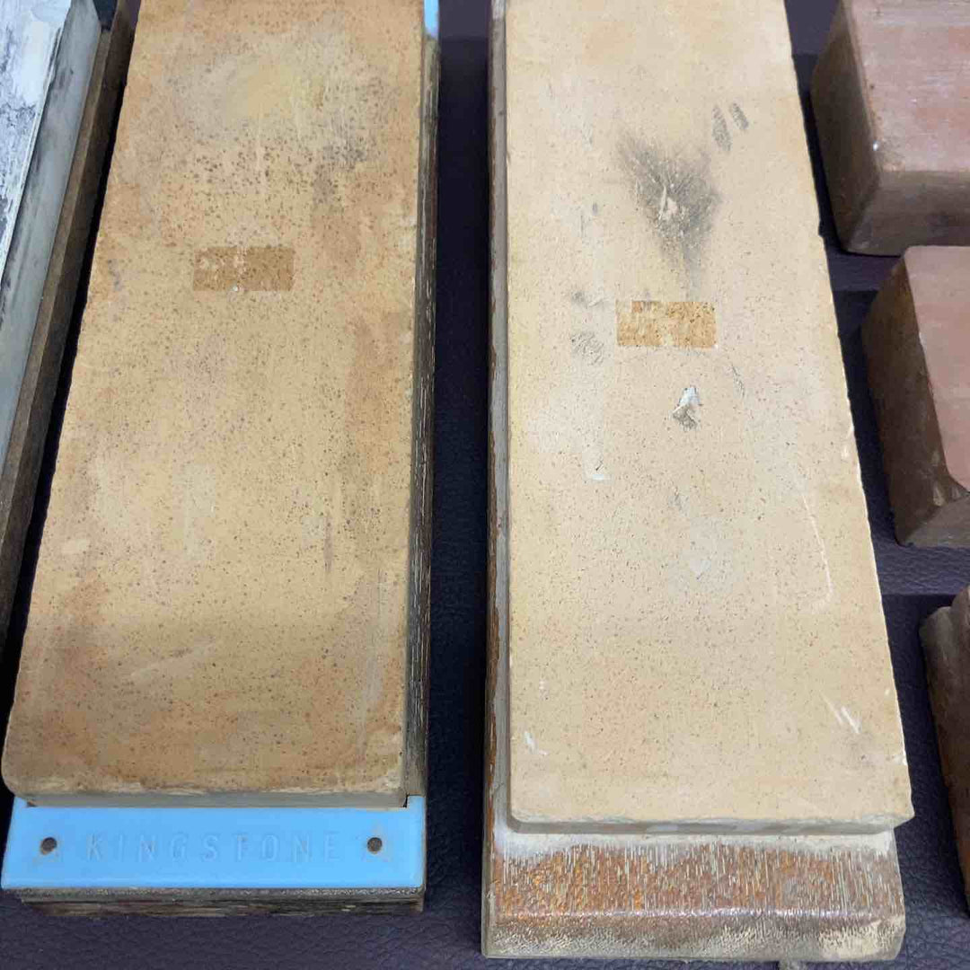 【超お得】 【まとめ売り】 【中古品】 天然砥石 人口砥石 キング砥石5個・スエヒロなど 合計5.5Kg 研ぎ 刃物 大工 包丁 【東大和店】