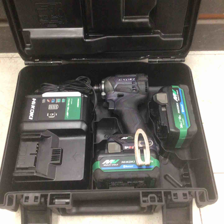 【中古品】 ハイコーキ/HIKOKI コードレスインパクトドライバー WH36DC(2XPSZ)(D) 【鴻巣店】