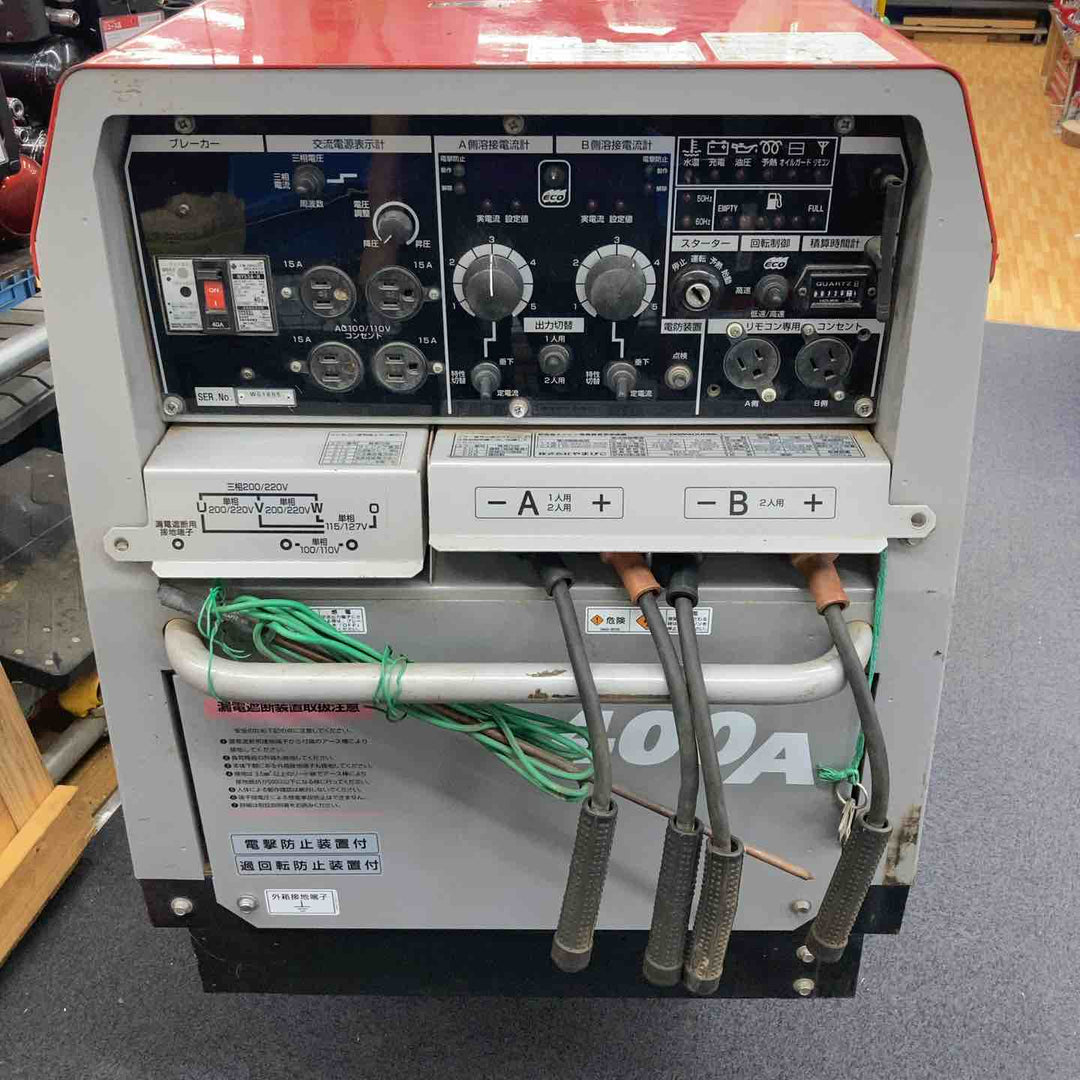 【店頭受取り限定】新ダイワ ディーゼルエンジン溶接機 DGW400DMC 動作確認済み【柏店】