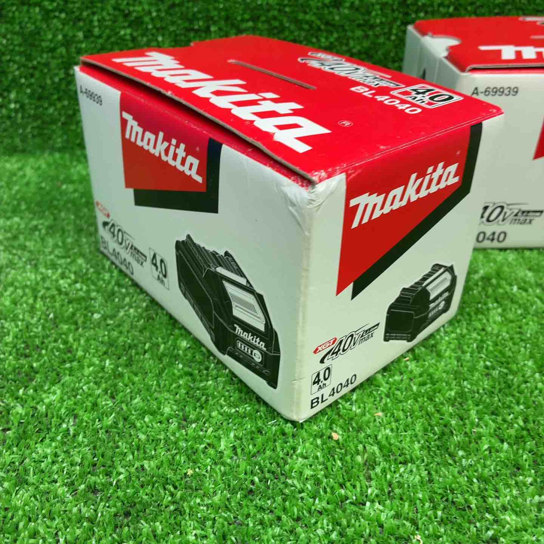 マキタ(makita) リチウムイオンバッテリー 40Vmax/4.0Ah BL4040 3個セット【藤沢店】