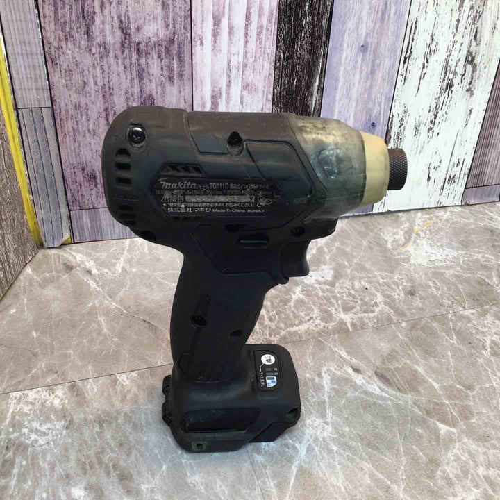 ★マキタ(makita) コードレスインパクトドライバー TD111DSHXB【八潮店】