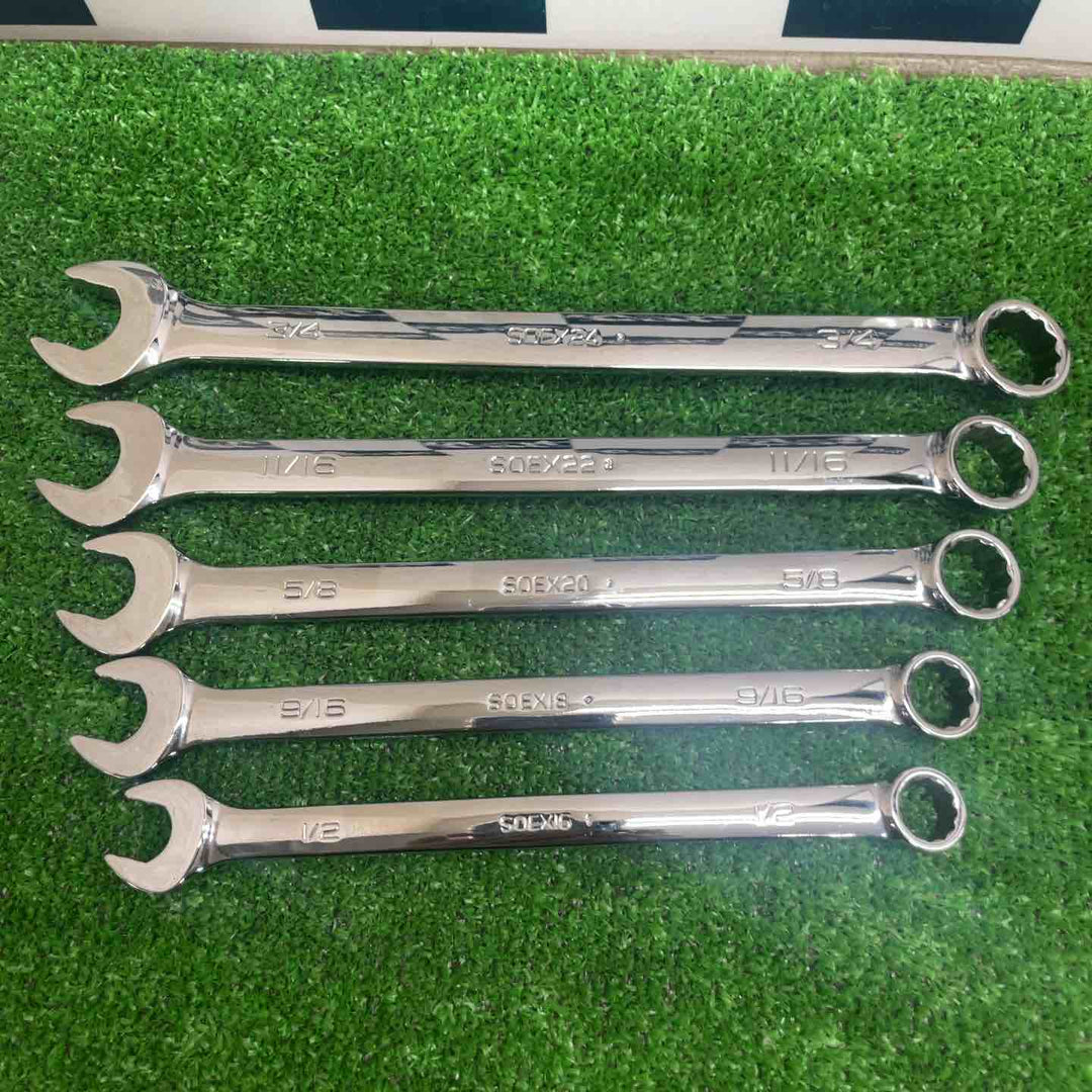 Snap-On スナップオン コンビネーションレンチ13点セット SOEX 5/16～1【草加店】