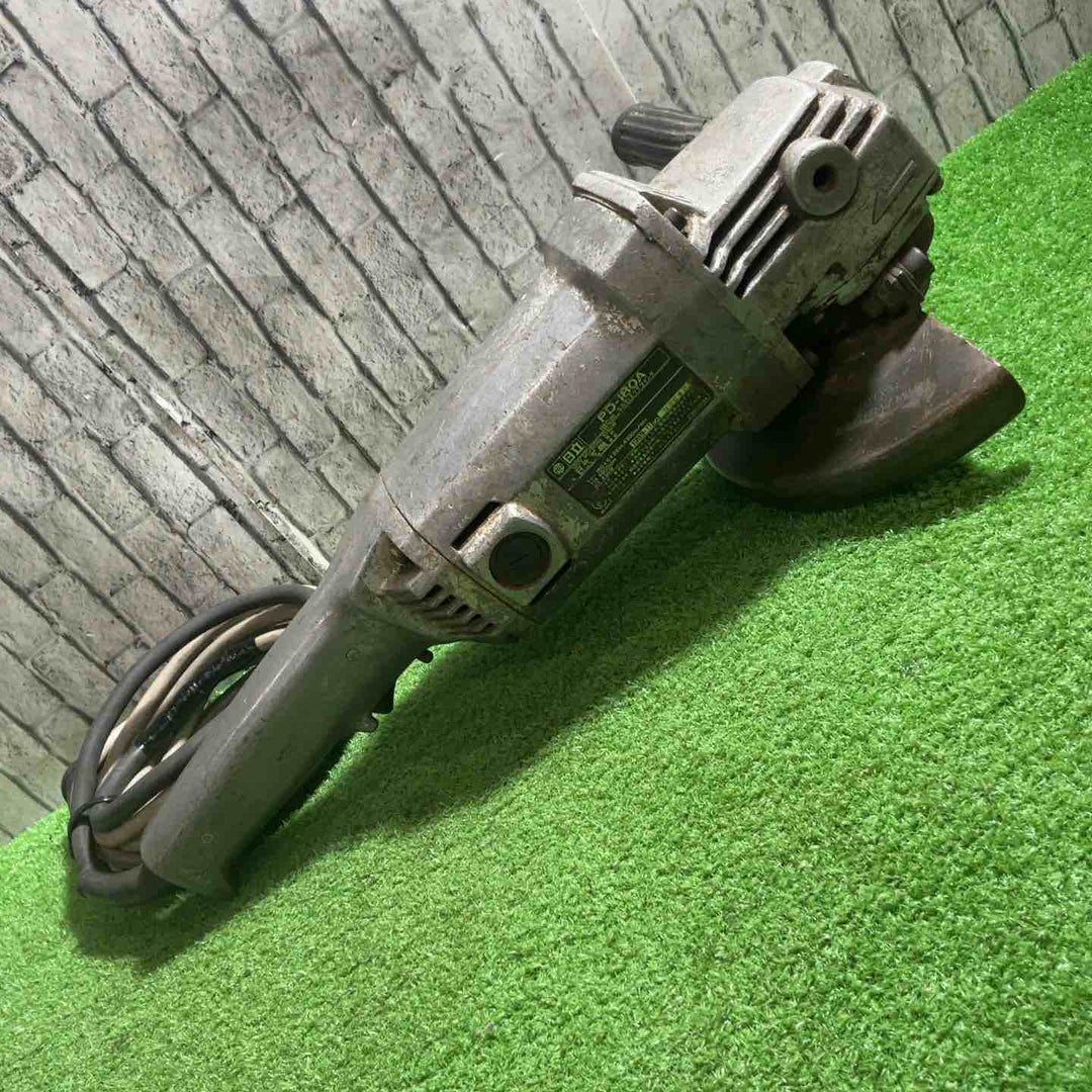 【現状品】◇ハイコーキ(HIKOKI ※旧:日立工機) 180mmディスクグラインダー  PD-180A 動作確認済 保証なし【川口店】
