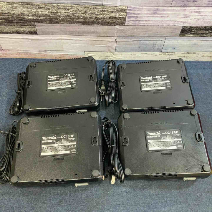 【未使用品】4個セット マキタ makita 急速充電器 DC18RF【八潮店】