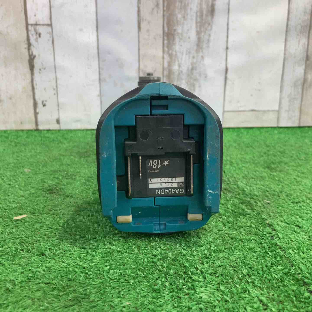 ☆マキタ(makita) 100mmコードレスディスクグラインダ GA404DZN (GA404DN)【町田店】