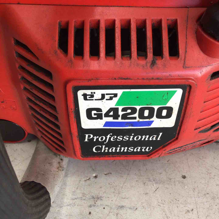 【現状品】 ゼノア/ZENOAH エンジンチェーンソー G4200 【鴻巣店】