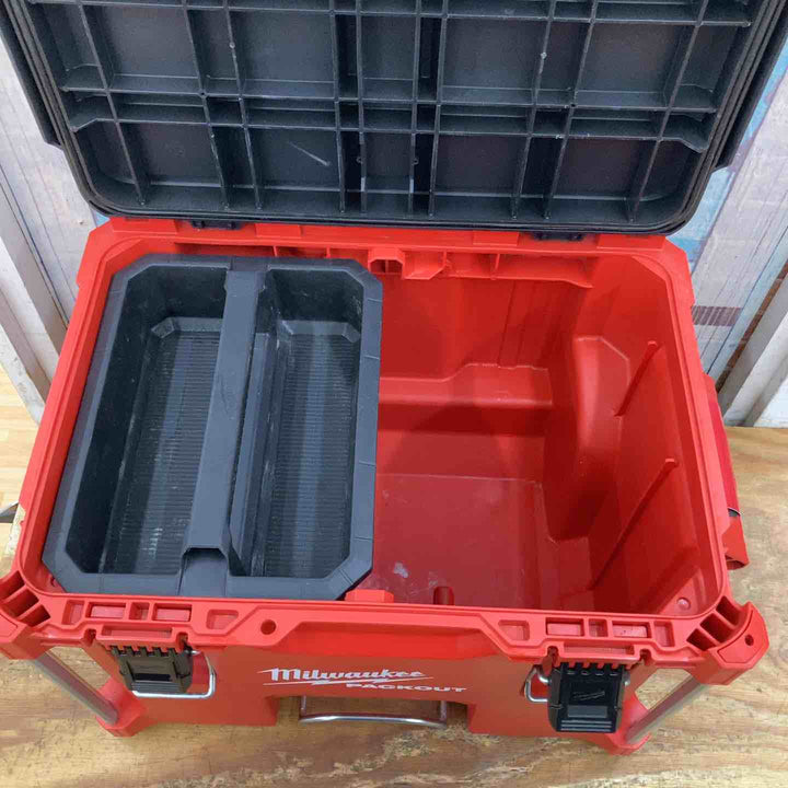 【店頭受取り限定】Milwaukee ミルウォーキー PACKOUT パックアウト キャリー式 ツールボックス【柏店】