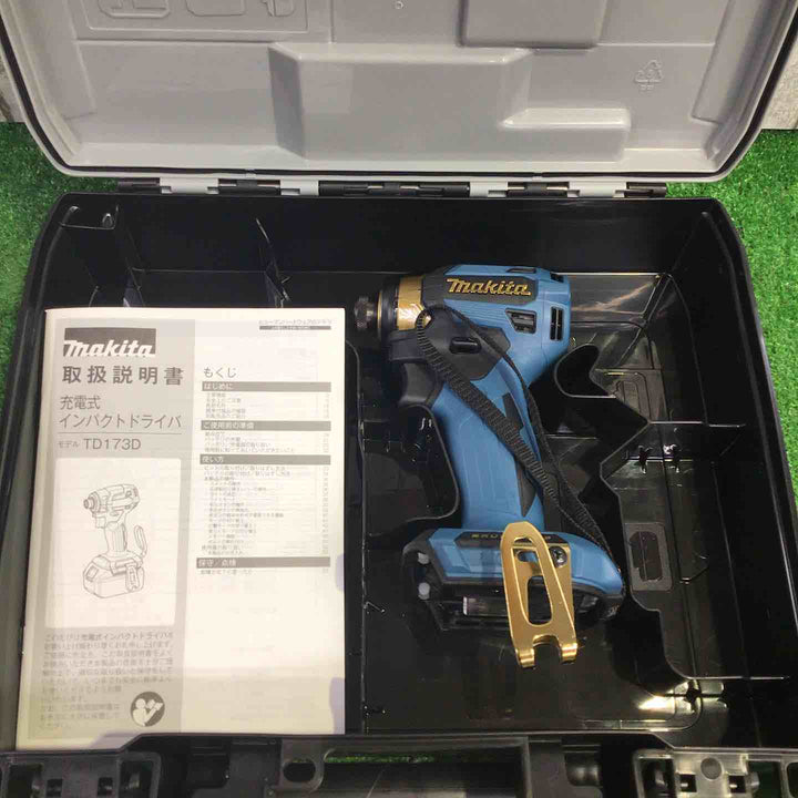 ◇マキタ(makita) コードレスインパクトドライバー TD173DZPB LXT20周年記念限定カラー プレミアムブルー 本体のみ【町田店】