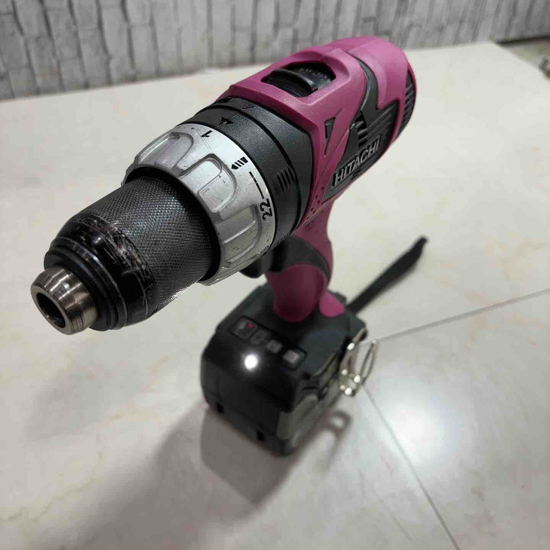 ★ハイコーキ(HIKOKI ※旧:日立工機) 14.4V コードレスドリルドライバー DS14DBL(2LSCK)(R)【川口店】