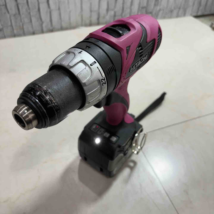 ★ハイコーキ(HIKOKI ※旧:日立工機) 14.4V コードレスドリルドライバー DS14DBL(2LSCK)(R)【川口店】