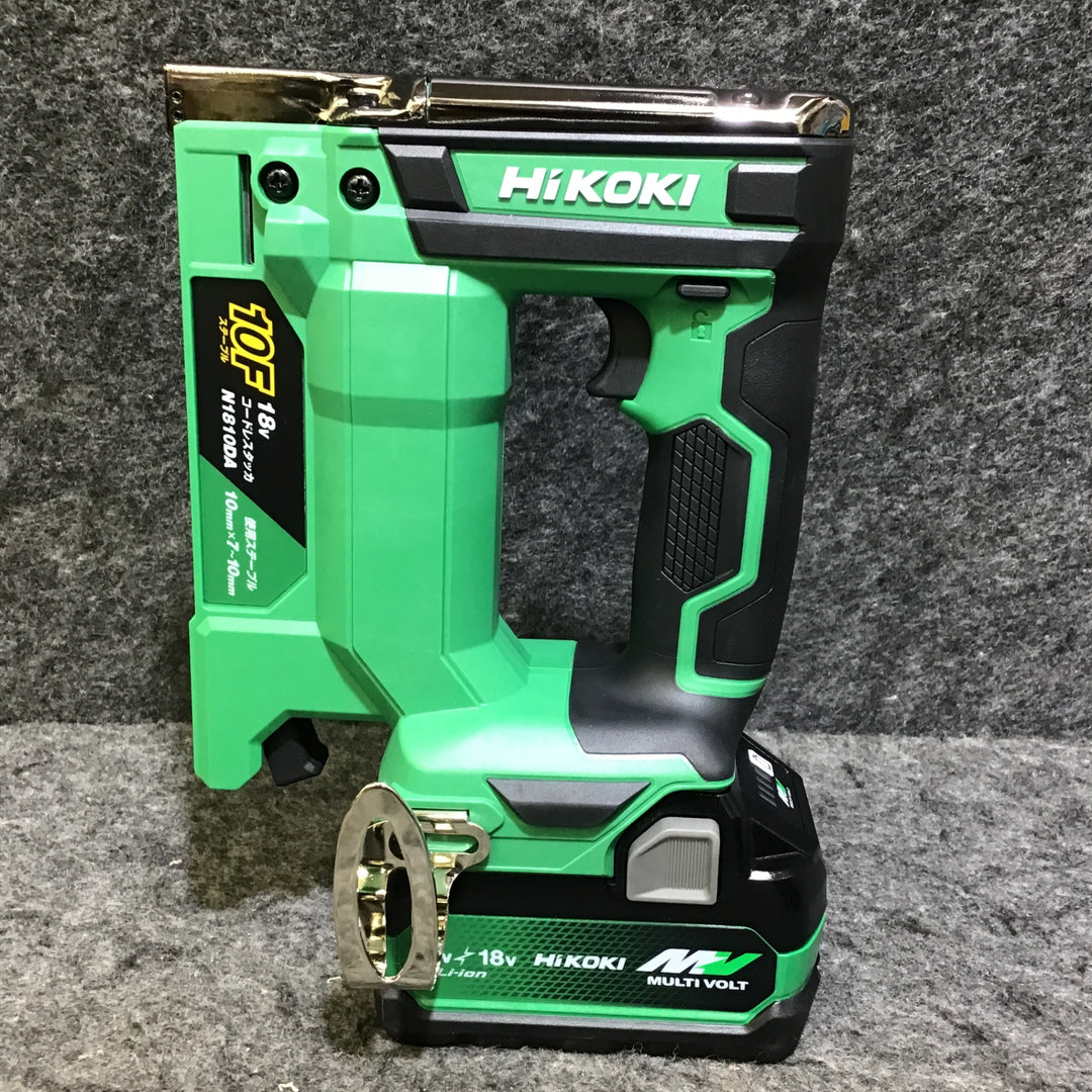 【未使用品】ハイコーキ(HIKOKI ※旧:日立工機) コードレスタッカ N1810DA(XPZ)【桶川店】