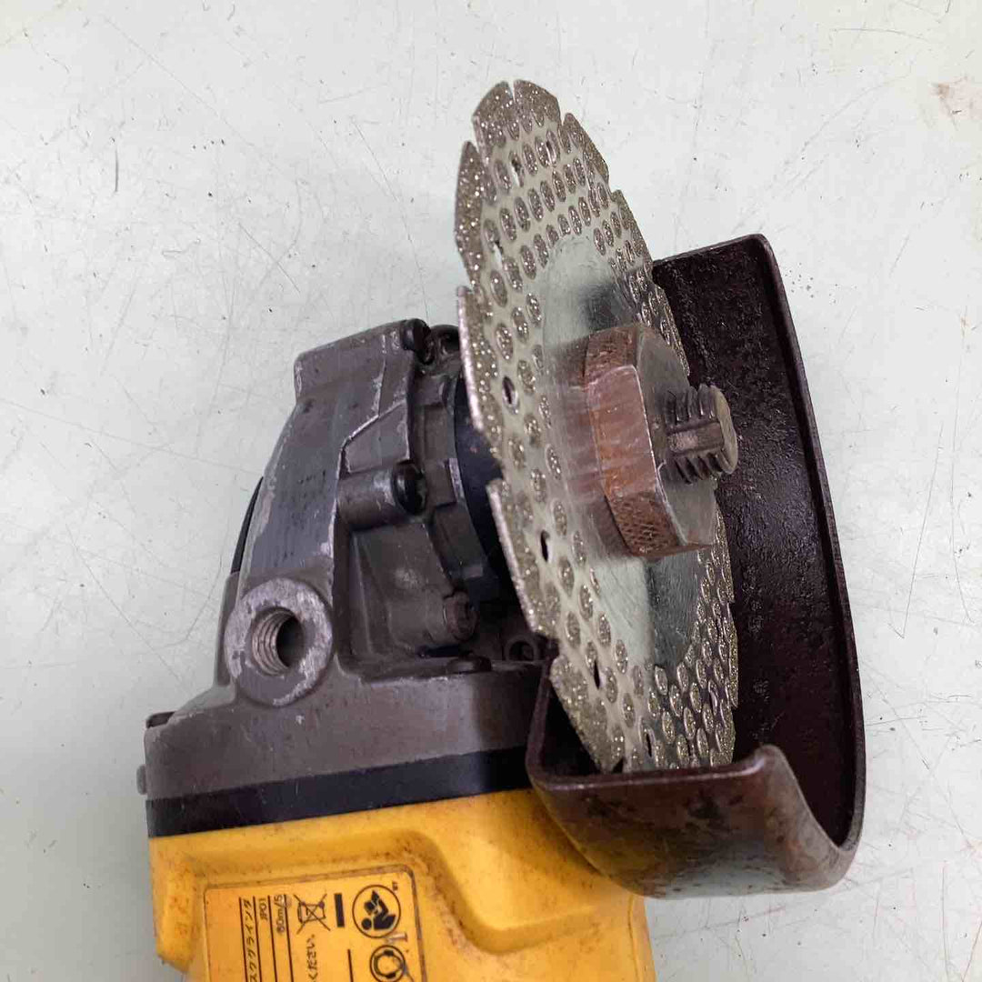 デウォルト(DeWALT) ジスクグラインダ DCG414N-JP バッテリー×2 充電器付 18V 54V 【越谷店】