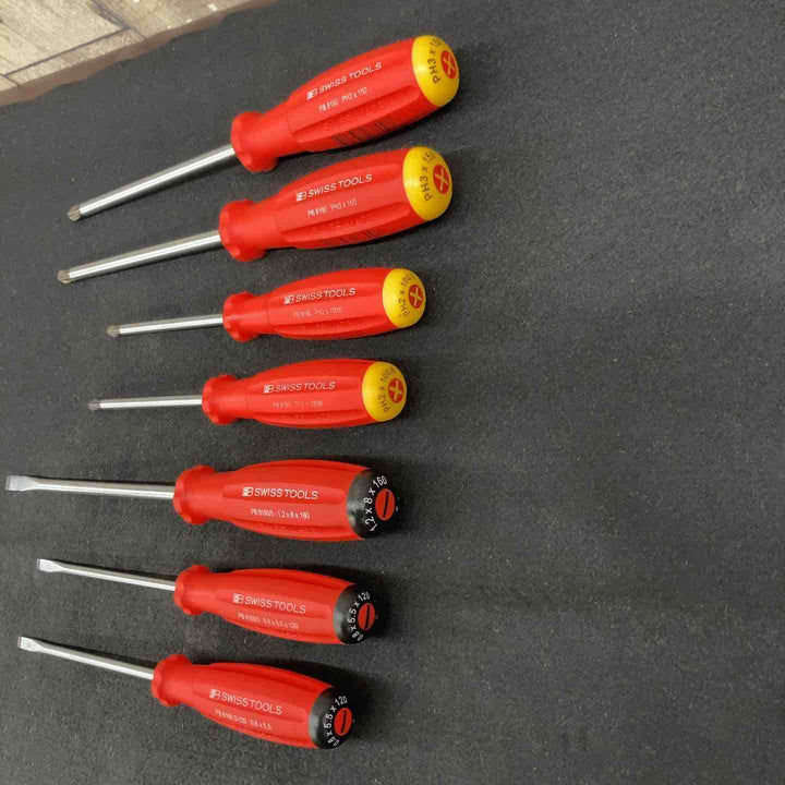 【中古品】PBスイスツール(PB SWISS TOOLS)プラス・マイナスドライバー 7本まとめ PB8190 PB8100 【東大和店】