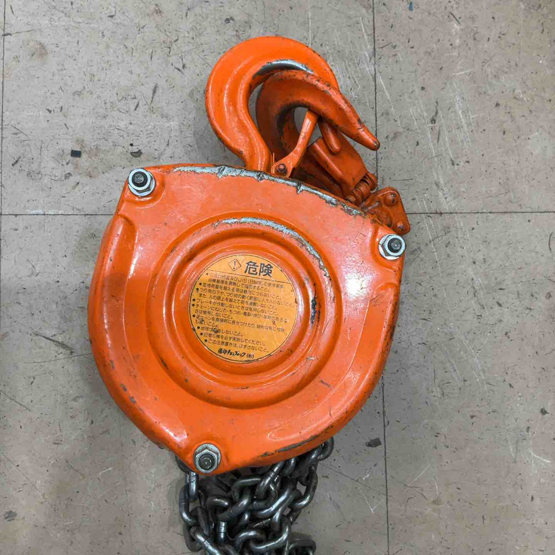 ◇象印 チェーンブロック K-2 1.6t K-01625【草加店】