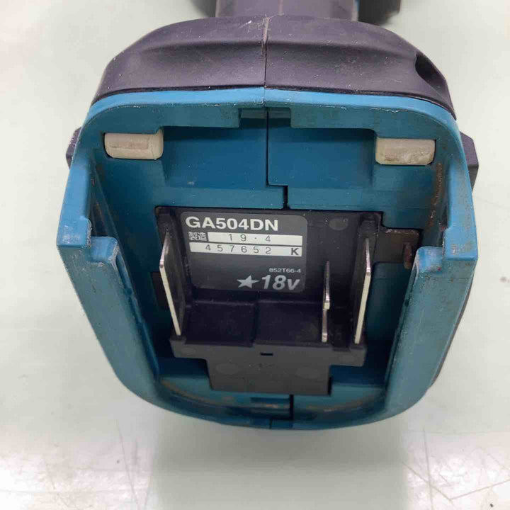 ☆マキタ(makita) 125mmコードレスディスクグラインダ GA504DZN (GA504DN)【越谷店】