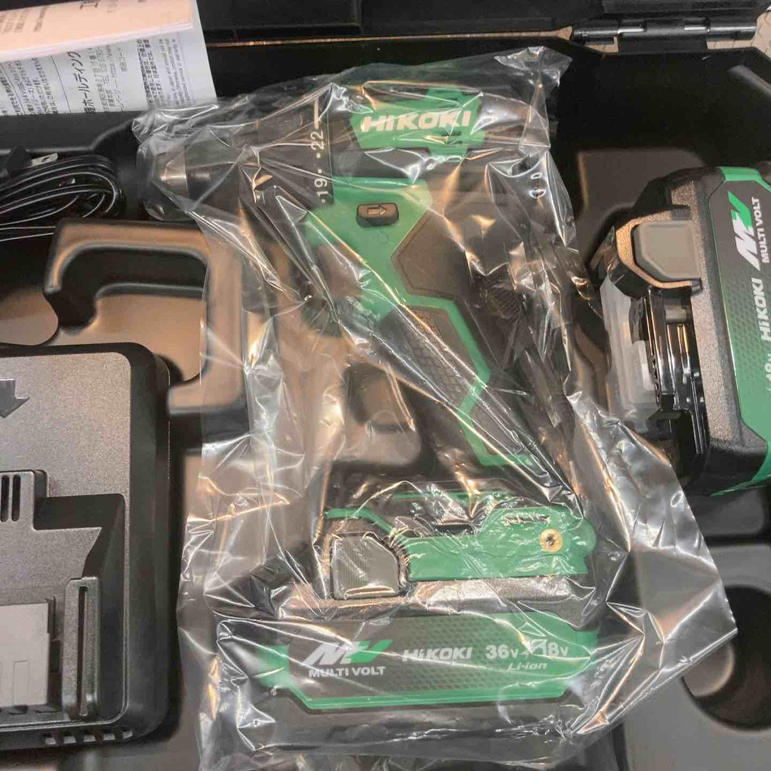 【未使用品】ハイコーキ(HIKOKI ※旧:日立工機) コードレスドリルドライバー DS18DE(2XPZ)【所沢店】