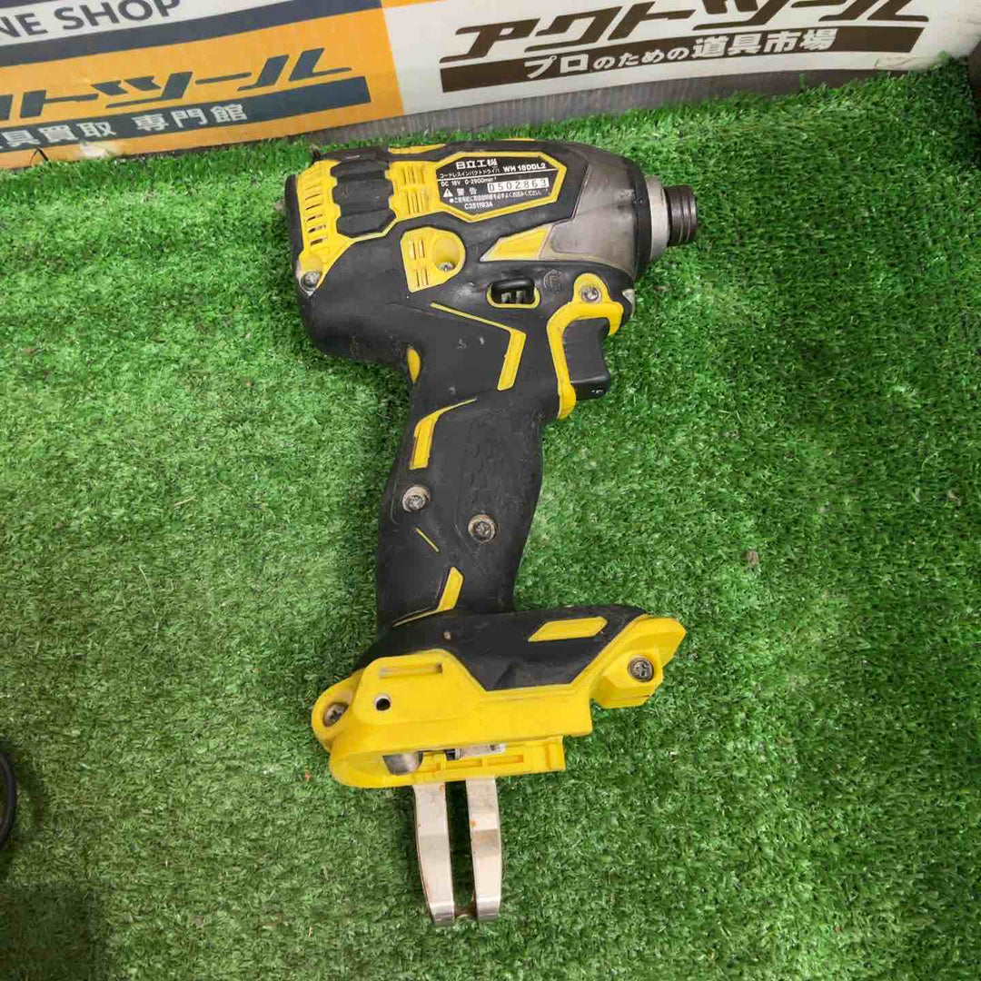 日立工機  コードレスインパクトドライバ WH18DDL(2LLCK)(Y)【草加店】