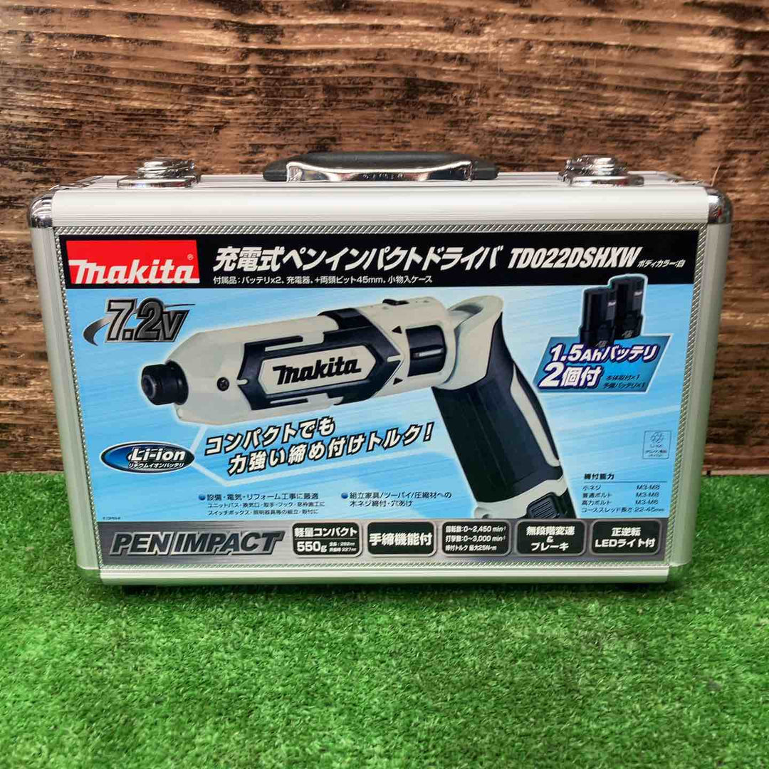 ★マキタ(makita) コードレスペンインパクトドライバー TD022DSHXW【川越店】