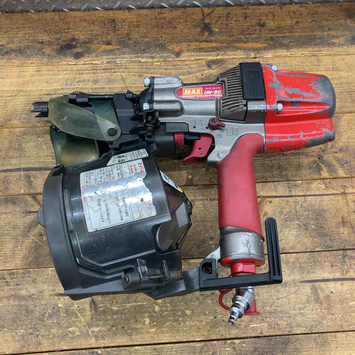 ★マックス(MAX) 高圧エア釘打ち機 HN-90N1【所沢店】