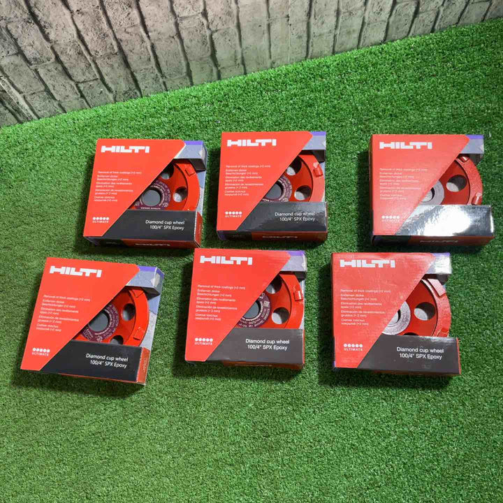 HILTI ヒルティ/100mm ダイヤモンドカップホイール 6個セット/#2238585【川口店】
