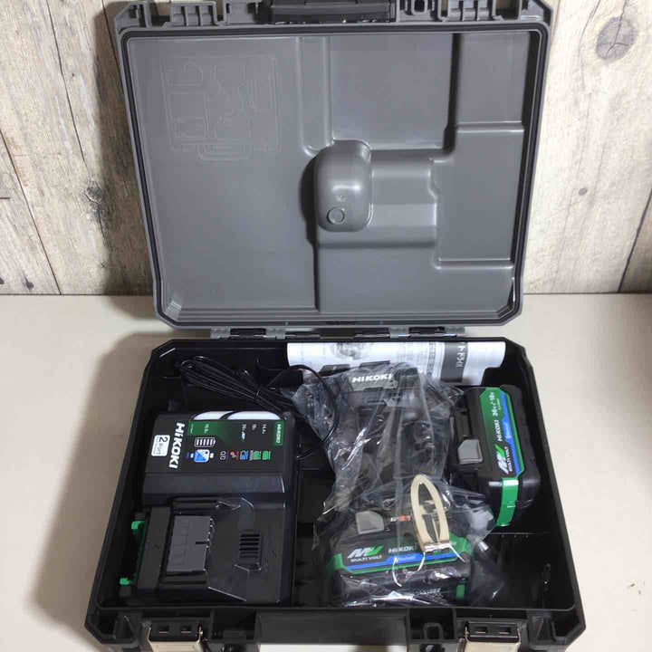 ★ハイコーキ(HIKOKI ※旧:日立工機) コードレスインパクトドライバ ストロングブラック WH36DD(2XHBSZ)【戸田店】