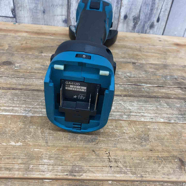【中古品】 マキタ(makita) 100mmコードレスディスクグラインダ GA412DZ 【東大和店】