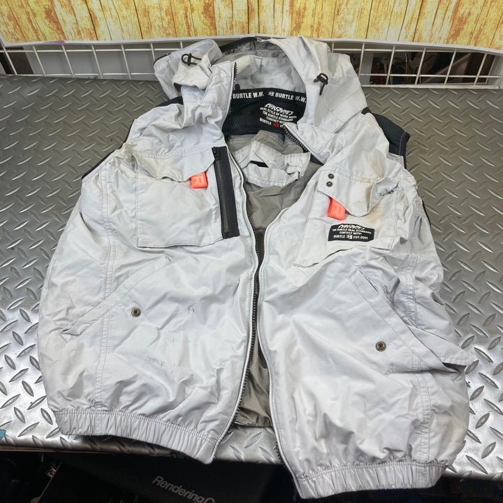 バートル(BURTLE) ファンバッテリーセット AC08･AC08-1 ＋空調ベスト＋ヒートベスト＋サーモクラフトセット【川崎店】