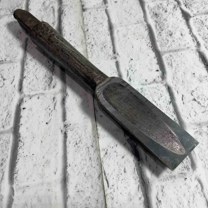 角田 〇正 叩き鑿 刃のみ 刃幅約20mm 【川口店】