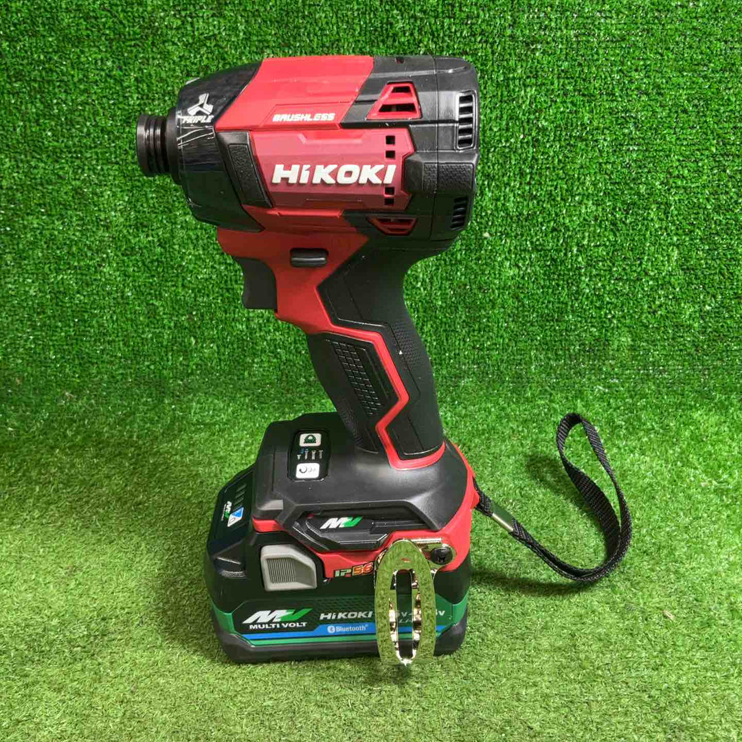 【未使用品】 ハイコーキ(HIKOKI ※旧:日立工機) コードレスインパクトドライバ スコーピオンレッド WH36DD(2XHRSZ) 【藤沢店】