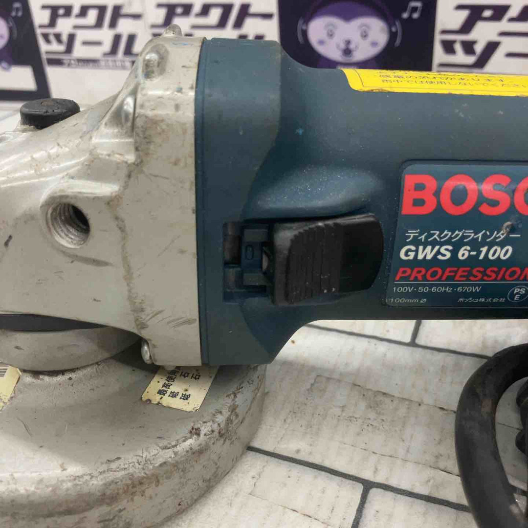 ◇ボッシュ(BOSCH) 100mmディスクグラインダー GWS6-100【所沢店】