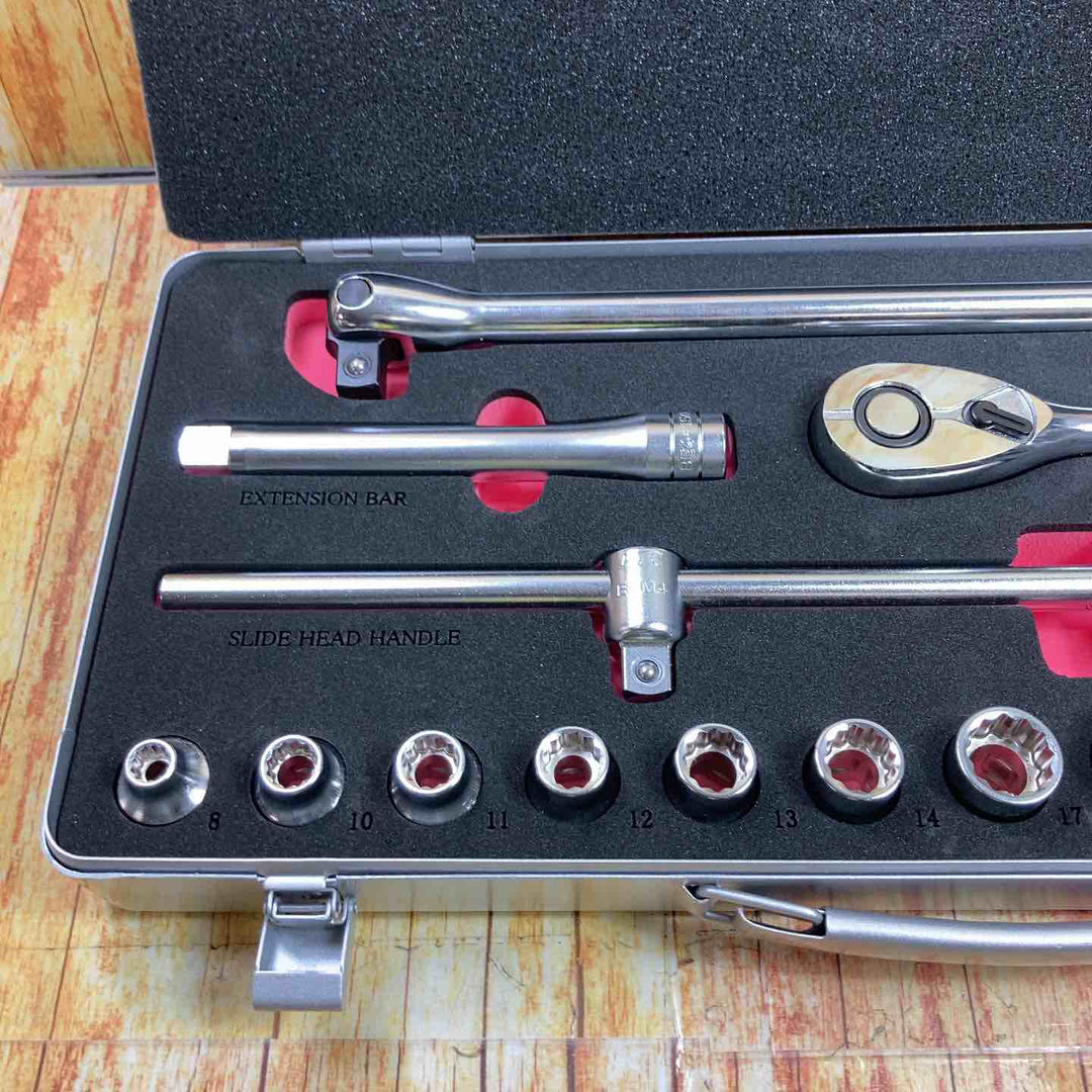 京都機械工具(KTC) ソケットレンチセット TB415W 差込角:12.7mm 19点【川崎店】