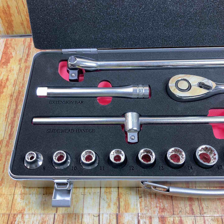 京都機械工具(KTC) ソケットレンチセット TB415W 差込角:12.7mm 19点【川崎店】