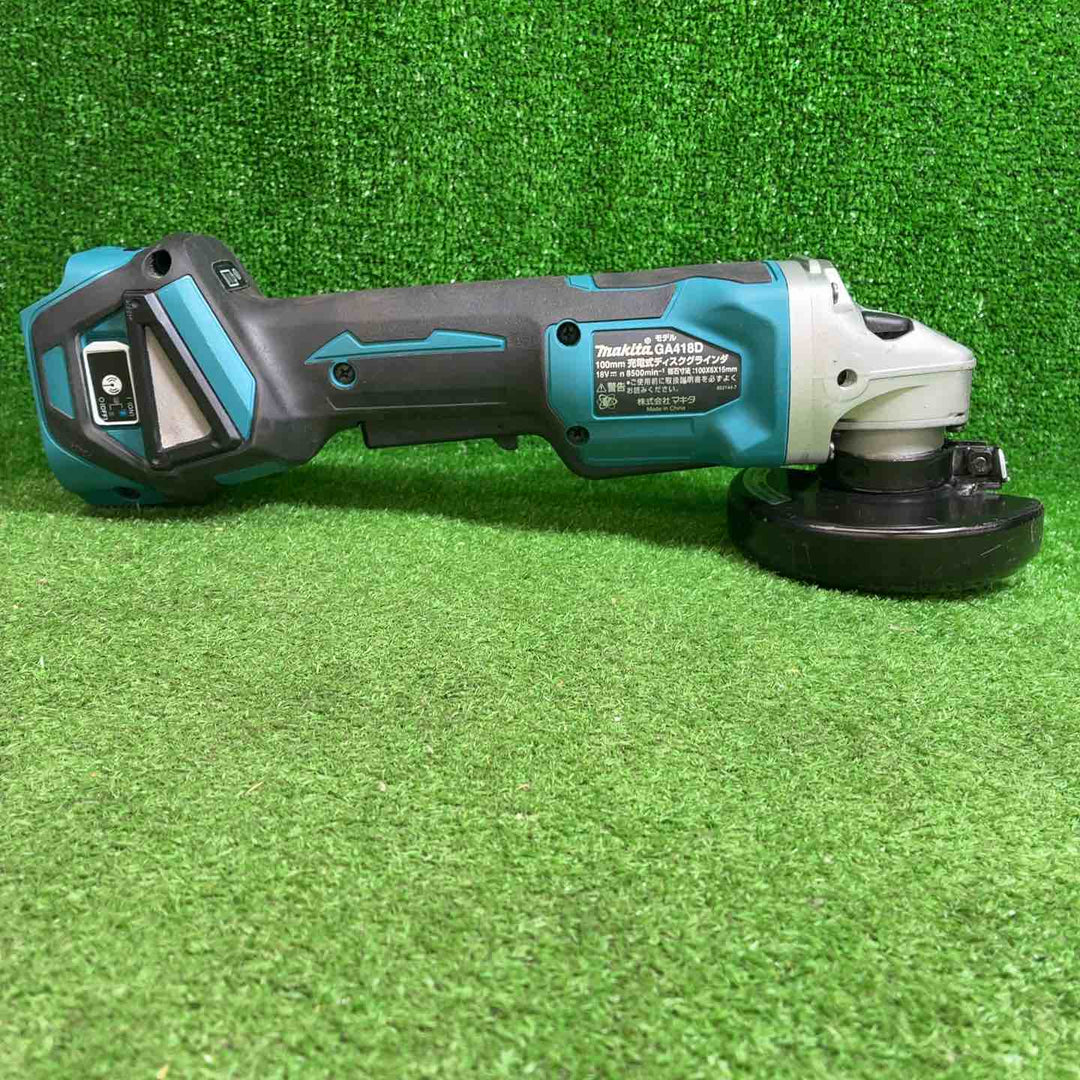 【中古品】 マキタ(makita) 100mmコードレスディスクグラインダ GA418DZ 【藤沢店】