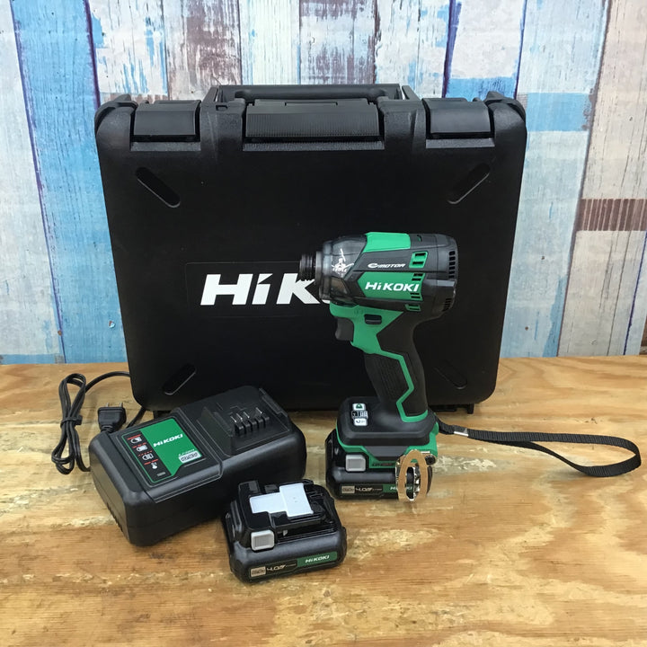 〇ハイコーキ(HIKOKI ※旧:日立工機) 10.8Vコードレスインパクトドライバー WH12DCA(2LS)【柏店】