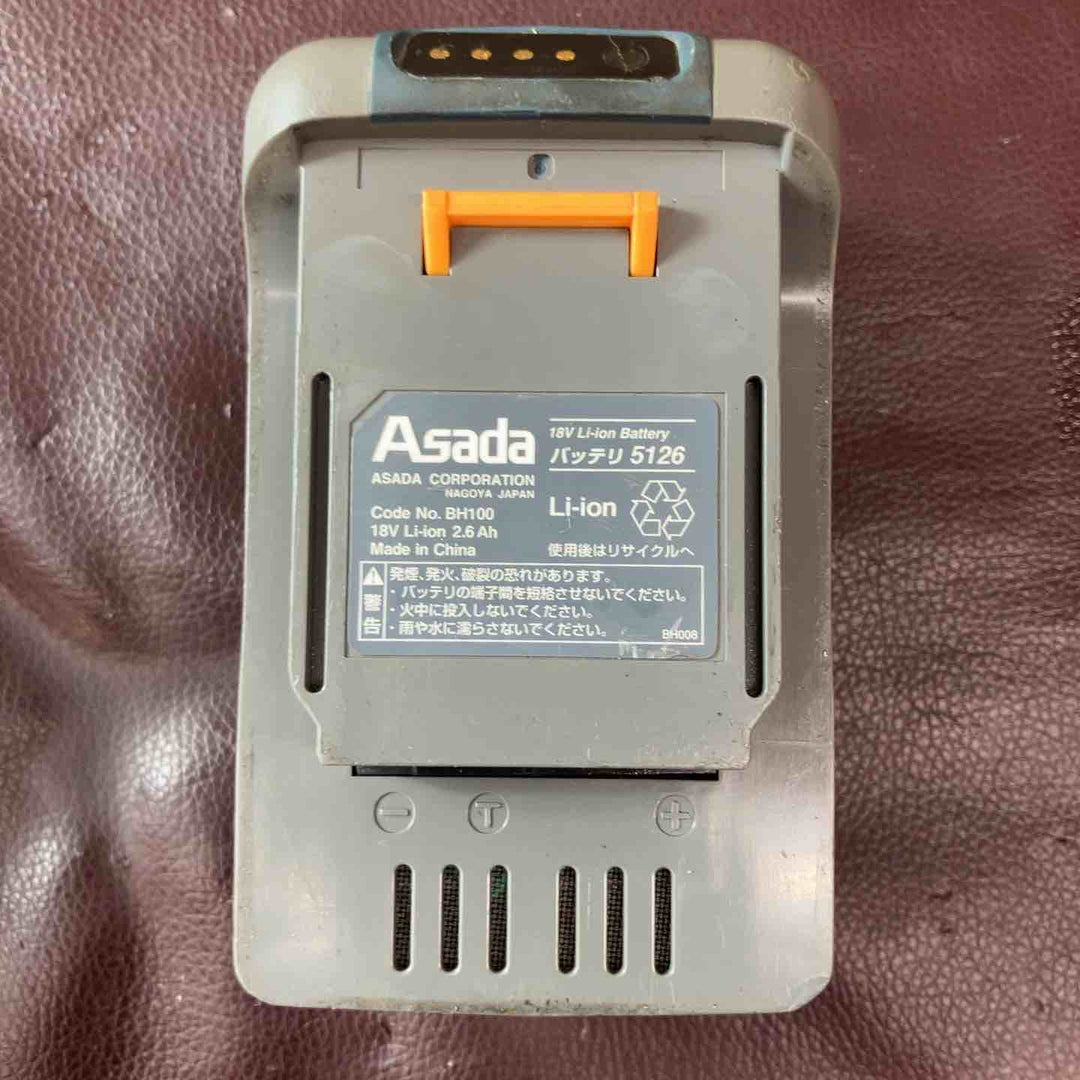 【中古品】アサダ(ASADA)  コードレスバンドソー H60 Eco (H60eco) ケース代替品【東大和店】