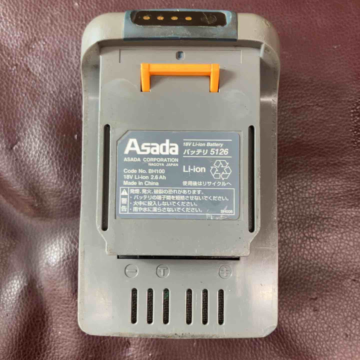 【中古品】アサダ(ASADA)  コードレスバンドソー H60 Eco (H60eco) ケース代替品【東大和店】