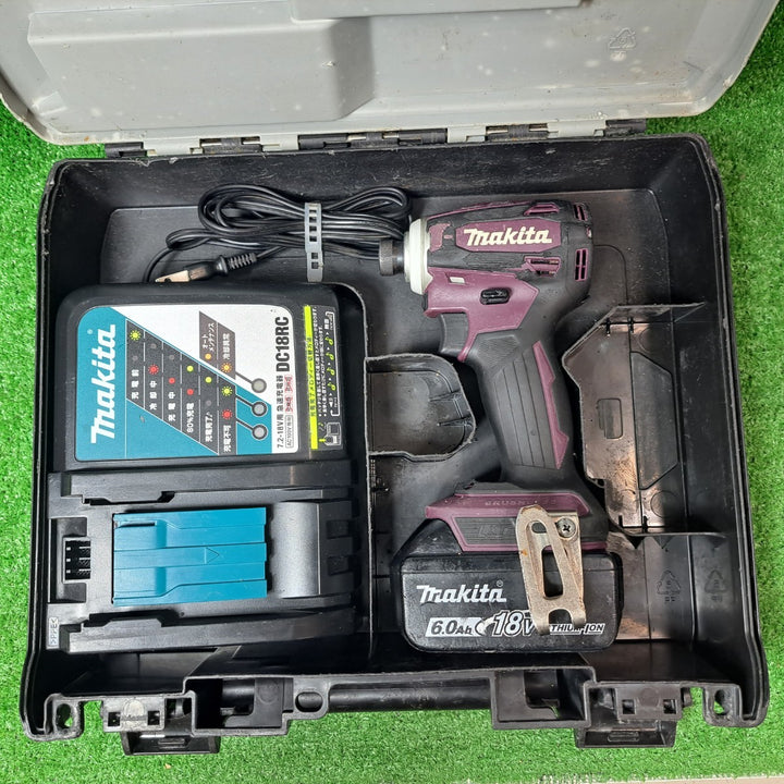 ★マキタ(makita) コードレスインパクトドライバー TD172DGXAP 18V6.0Ahバッテリー1個【岩槻店】