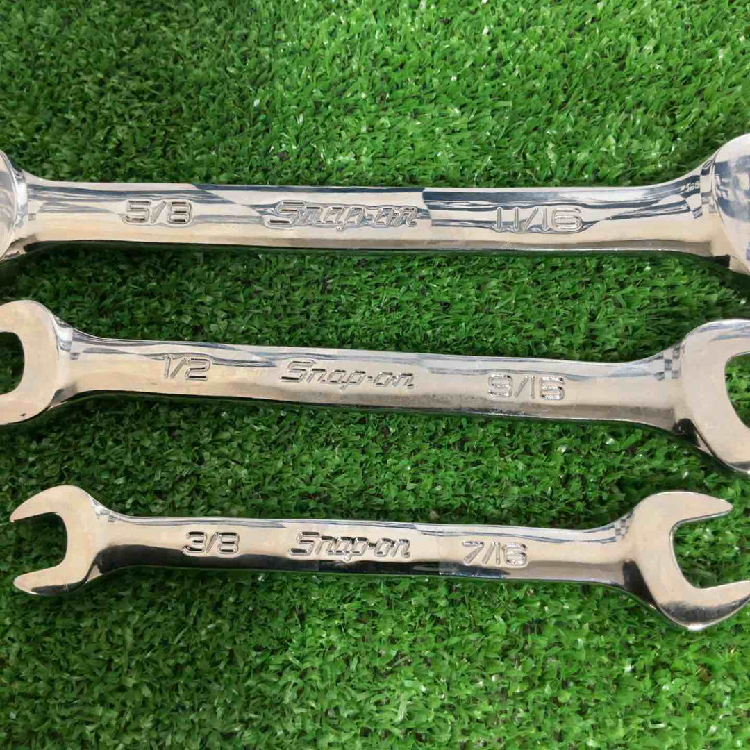 スナップオン(Snap-on) オープンエンドレンチ (3本) VO2022B/1618B/1214B【草加店】