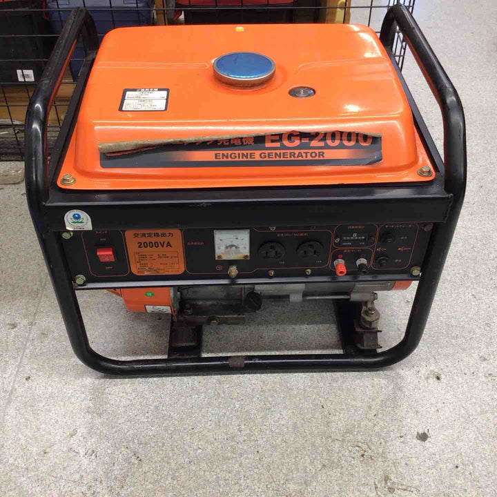 【店頭受取り限定】◇ナカトミ ガソリン発電機 EG-2000【八潮店】
